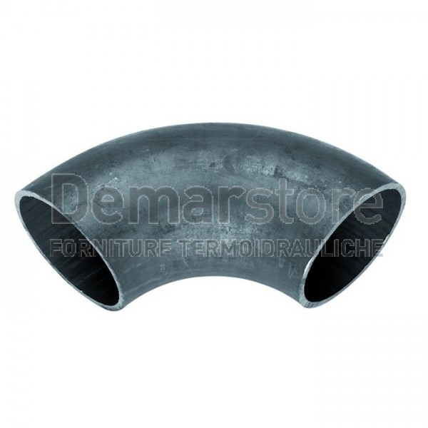 Curva in Acciaio Nero a Saldare 90° mm.21,3 Diam. 1/2" Curva in Acciaio Nero a Saldare 90° mm.21,3 Diam. 1/2"