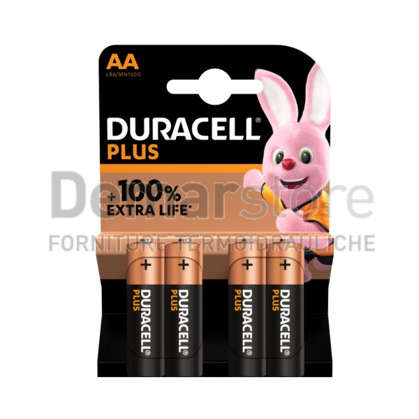 Batterie Pile Alcaline DURACELL Pz.4 | Stilo AA Batterie Pile Alcaline DURACELL Pz.4 | Stilo AA