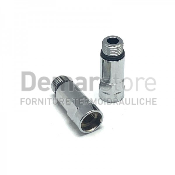 Coppia Adattatori per Flessibile Miscelatore F.10 x M.12 Coppia Adattatori per Flessibile Miscelatore F.10 x M.12