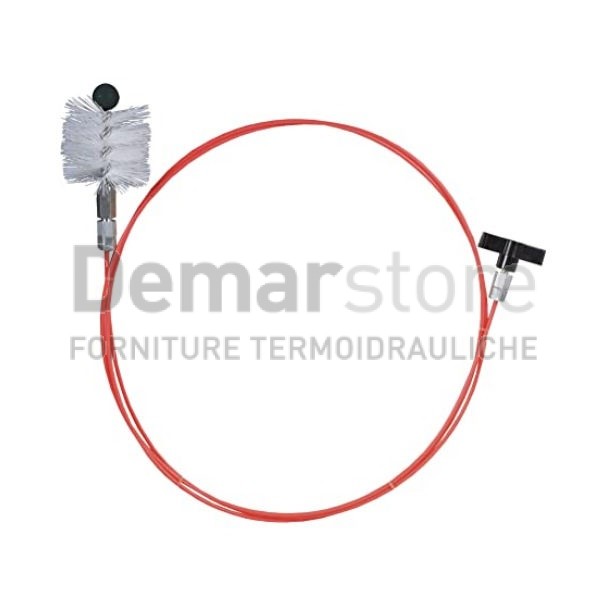 Kit Pulizia Canne Fumarie Mt.5 con Scovolo Diam. 80 Kit Pulizia Canne Fumarie Mt.5 con Scovolo Diam. 80