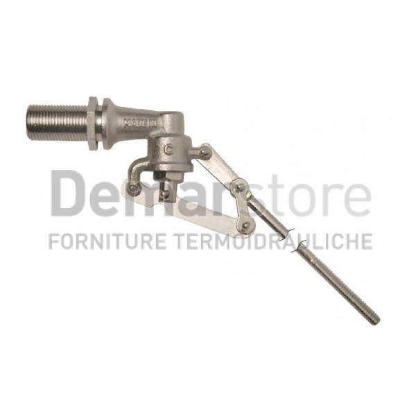 Galleggiante in Ottone a 5 Coppiglie Diam. 1/2" | Senza Sfera | Asta Tonda Filettata Galleggiante in Ottone a 5 Coppiglie Diam. 1/2" | Senza Sfera | Asta Tonda Filettata