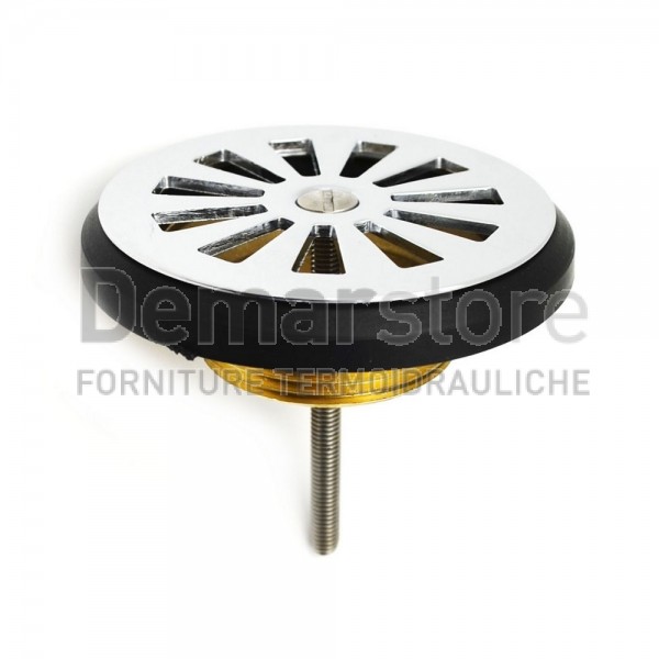 Piletta Doccia a Griglia TEA in Ottone Foro Ø 60 mm Diam. 1"1/2