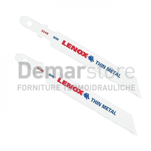 Set 2 Lame per Seghetto Alternativo Bi-Metal | 24 TPI| Lunghezza mm. 75 | Inox e Metalli Set 2 Lame per Seghetto Alternativo Bi-Metal | 24 TPI| Lunghezza mm. 75 | Inox e Metalli