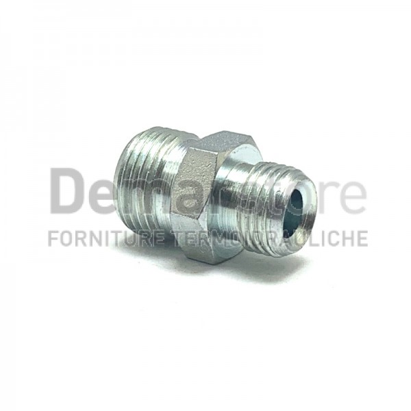 Nipplo per Flessibili Gasolio Attacco Ridotto Conico 3/8" x 1/4 Nipplo per Flessibili Gasolio Attacco Ridotto Conico 3/8" x 1/4