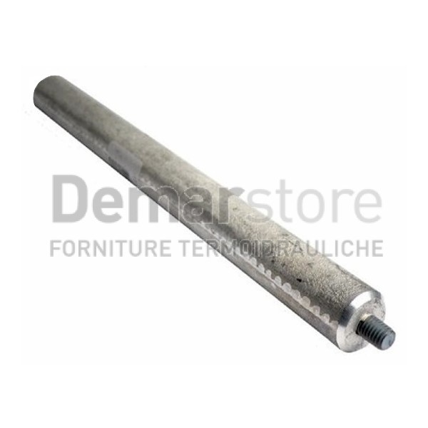 Anodo al Magnesio | Diam. 20 mm | L. 130 mm | M6 | per Scaldabagno Lt. 10-15-30