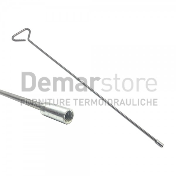 Asta Portascovolo in Acciaio Lunghezza cm.80 | 60007081 Asta Portascovolo in Acciaio Lunghezza cm.80 | 60007081