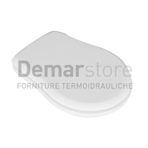 Sedile WC per Vaso in Ceramica | Cerniere Tipo A | Forma10 | Lungh. 43,4 cm | Largh. 35,5 cm Sedile WC per Vaso in Ceramica | Cerniere Tipo A | Forma10 | Lungh. 43,4 cm | Largh. 35,5 cm