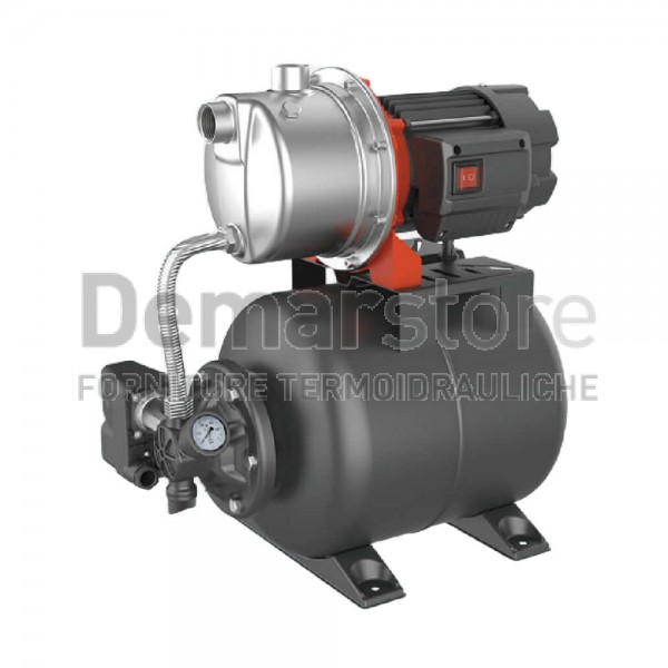 Elettropompa | LEO Pump | Completa di Autoclave | Monofase | EKJ-1202SA | H. 48m | Lt.83 | Hp 1.20 Elettropompa | LEO Pump | Completa di Autoclave | Monofase | EKJ-1202SA | H. 48m | Lt.83 | Hp 1.20