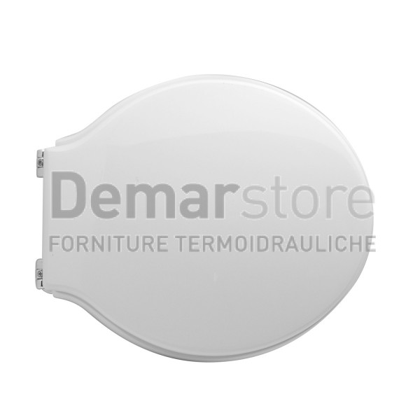 Sedile WC per Vaso in Ceramica | Cerniere Tipo A | Forma 2 | Lungh. 42-44 cm | Largh. 38 cm Sedile WC per Vaso in Ceramica | Cerniere Tipo A | Forma 2 | Lungh. 42-44 cm | Largh. 38 cm