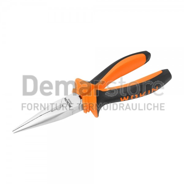 WOKIN | 100206 | Pinza a Becco Mezzotondi Lunghi mm.160