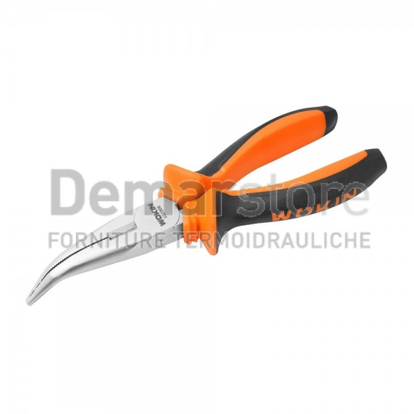 WOKIN | 100306 | Pinza a Becco Mezzotondi Piegati mm.160 WOKIN | 100306 | Pinza a Becco Mezzotondi Piegati mm.160