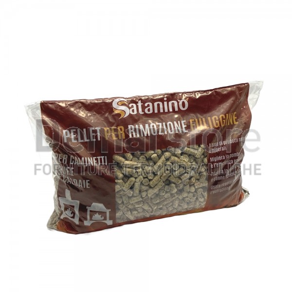 Pellet Spazzacamino per la Rimozione Fuliggine Satanino | Kg.1 Pellet Spazzacamino per la Rimozione Fuliggine Satanino | Kg.1