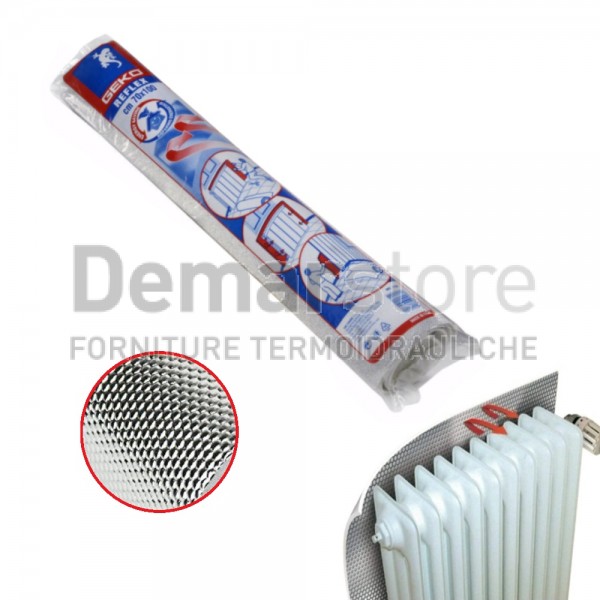 Pannello Termoriflettente per Termosifoni GEKO Reflex Alluminio | 70x100 Pannello Termoriflettente per Termosifoni GEKO Reflex Alluminio | 70x100