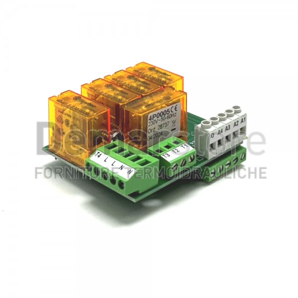 Scheda Power EURAPO | Relay 220vac RE + Master/Slave | K4P0005 Scheda Power EURAPO | Relay 220vac RE + Master/Slave | K4P0005