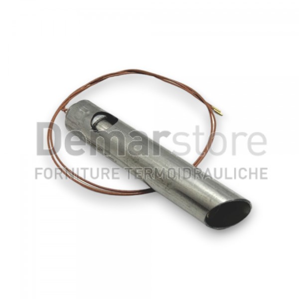 Resistenza Candeletta Stufe a Pellet | con Tubo Convogliatore | Ø 25 | W.350 | Lunghezza Tot. 130mm Resistenza Candeletta Stufe a Pellet | con Tubo Convogliatore | Ø 25 | W.350 | Lunghezza Tot. 130mm
