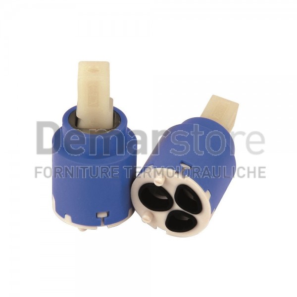 Cartuccia per Miscelatore D.25 a 2 Piedini Tipo Chiuso Cartuccia per Miscelatore D.25 a 2 Piedini Tipo Chiuso