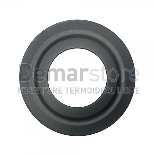 Rosone Copriforo Nero per Stufe | Diam. 150 Rosone Copriforo Nero per Stufe | Diam. 150