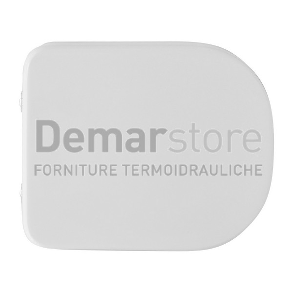 Sedile WC per Vaso in Ceramica | Cerniere Tipo A | Forma 8 | Pozzi Ginori Serie OASI