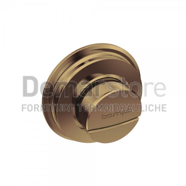 Bampi PUSH DUAL - Pulsante Pneumatico Doppio Scarico per PULSAR | BRONZO | CPUDUALBR