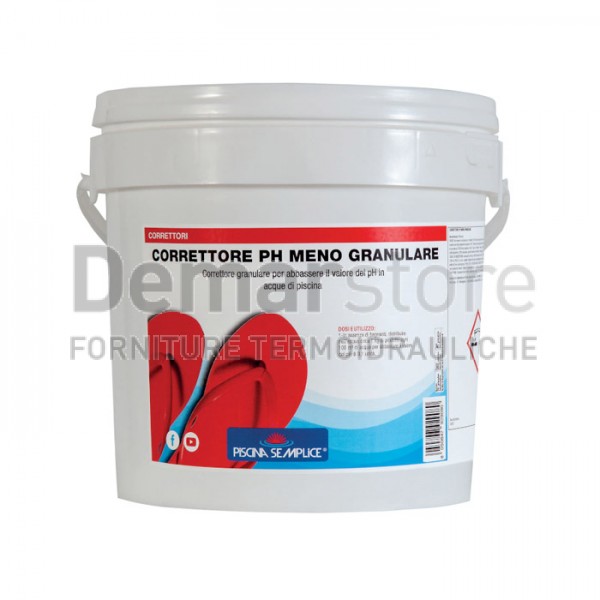 Correttore PH Meno per Piscina | Granulare | 8 Kg. Correttore PH Meno per Piscina | Granulare | 8 Kg.