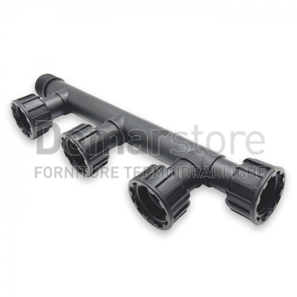 Collettore Irrigazione in PP | Elysee | 1" | con 3 Uscite Collettore Irrigazione in PP | Elysee | 1" | con 3 Uscite