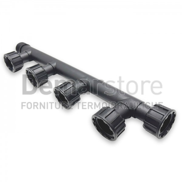 Collettore Irrigazione in PP | Elysee | 1" | con 4 Uscite