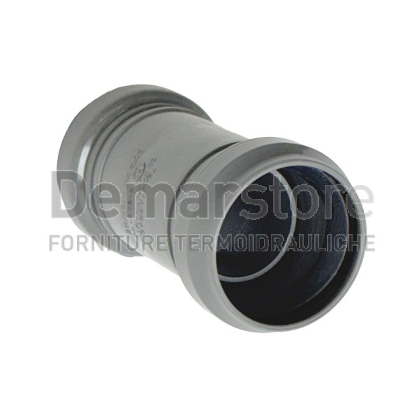 Manicotto Doppio Innesto Unidirezionale | FF | D. 40 Manicotto Doppio Innesto Unidirezionale | FF | D. 40