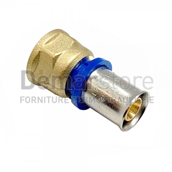 Raccordo a Pressare Diritto Femmina APE per Tubo Multistrato Diam. 16 x 1/2" Raccordo a Pressare Diritto Femmina APE per Tubo Multistrato Diam. 16 x 1/2"