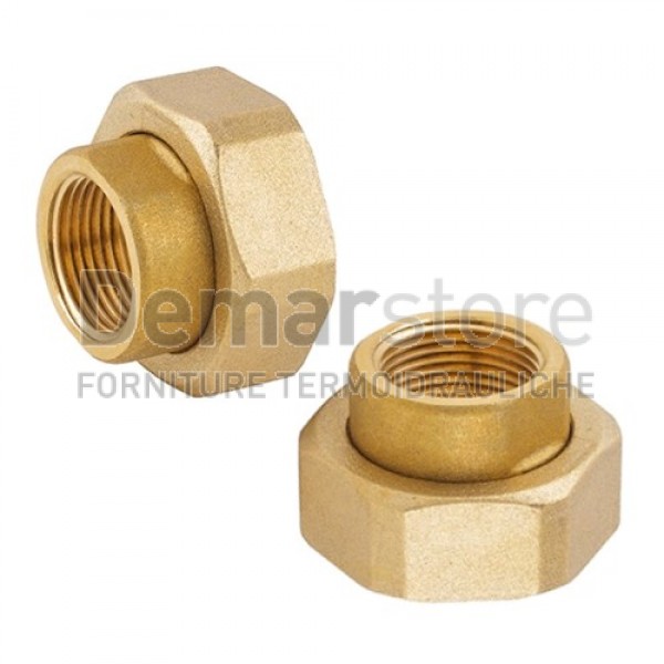 Bocchettoni per Circolatore Attacco 1"1/2 x Uscita 1" F (Coppia) Bocchettoni per Circolatore Attacco 1"1/2 x Uscita 1" F (Coppia)