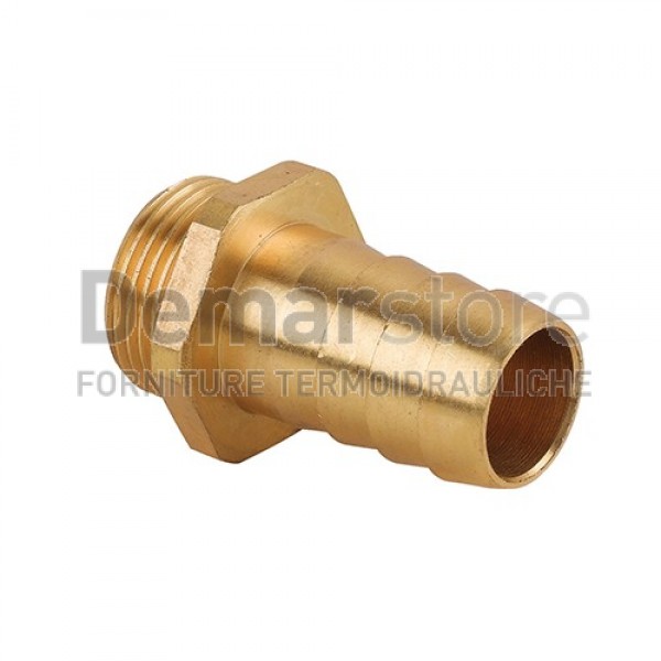 Raccordo Portagomma in Ottone Maschio Diam. 40 x 1"1/2 Raccordo Portagomma in Ottone Maschio Diam. 40 x 1"1/2