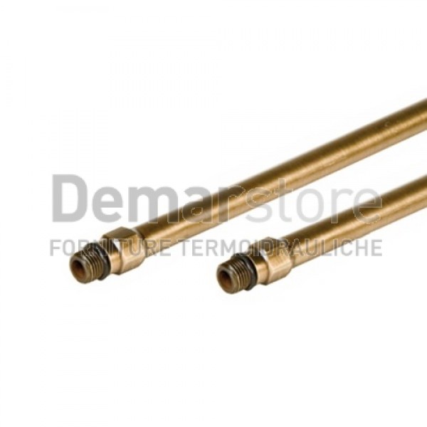 Cannette Bronzate per Monoforo 10 x 350 mm (Coppia)