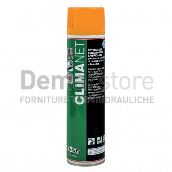 Detergente Schiumogeno Sanificante Facot Climanet 600ml Detergente Schiumogeno Sanificante Facot Climanet 600ml