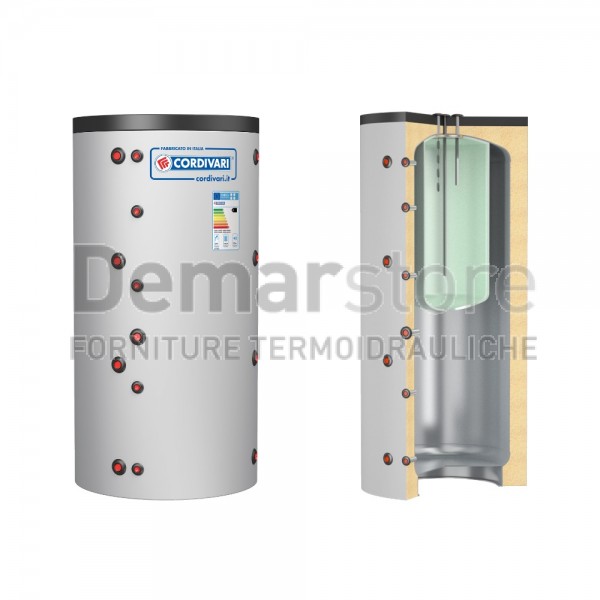 Puffer COMBI 1 WB Cordivari Riscaldamento + Accumulo ACS Lt. 600 Puffer COMBI 1 WB Cordivari Riscaldamento + Accumulo ACS Lt. 600