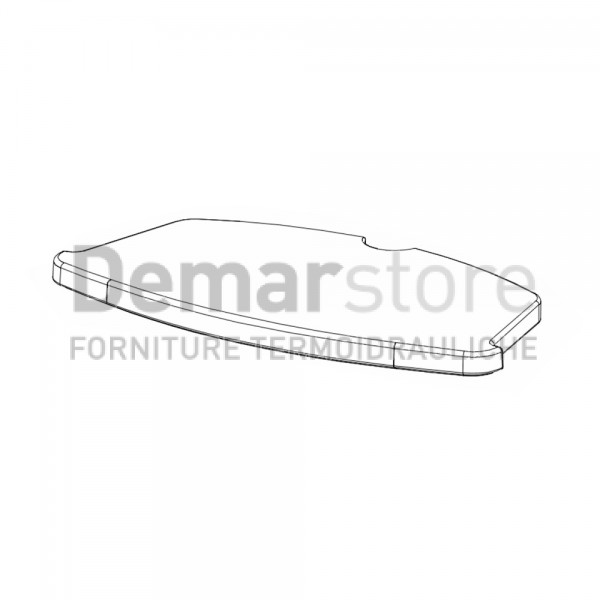 Ceramica Superiore Thermorossi per ECOTHERM 3001-5000 Nera | 60011767 Ceramica Superiore Thermorossi per ECOTHERM 3001-5000 Nera | 60011767
