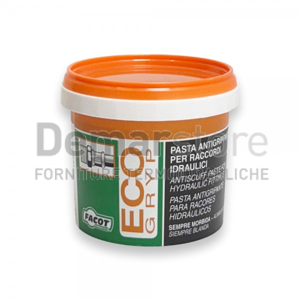 Pasta Antigrippante Facot ECOGRYP per Raccordi Idraulici 400g