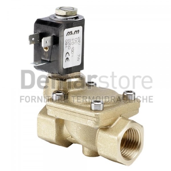 Elettrovalvola ROTORK Normalmente Chiusa per Acqua FF | N.C. | 230v. | Diam. 1/2" Elettrovalvola ROTORK Normalmente Chiusa per Acqua FF | N.C. | 230v. | Diam. 1/2"