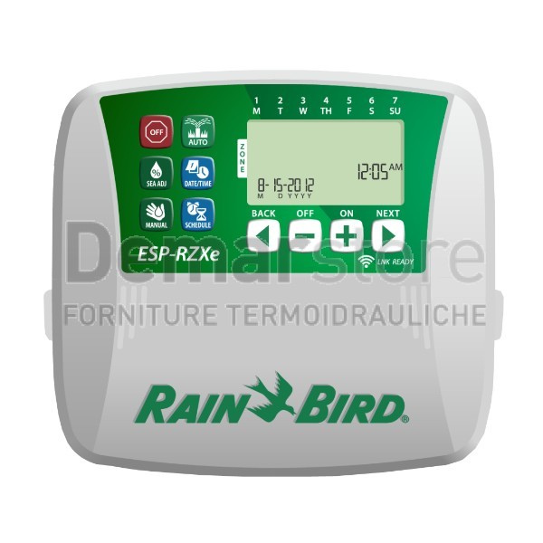 Centralina per Irrigazione Rain Bird a 8 Zone ESP-RZXe8i Wi-Fi compatibile