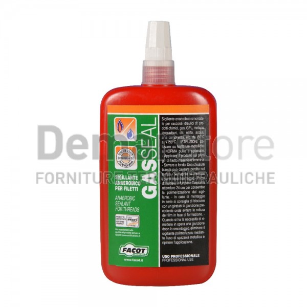 Sigillante Anaerobico Facot GASseal per Filetti 100g Sigillante Anaerobico Facot GASseal per Filetti 100g