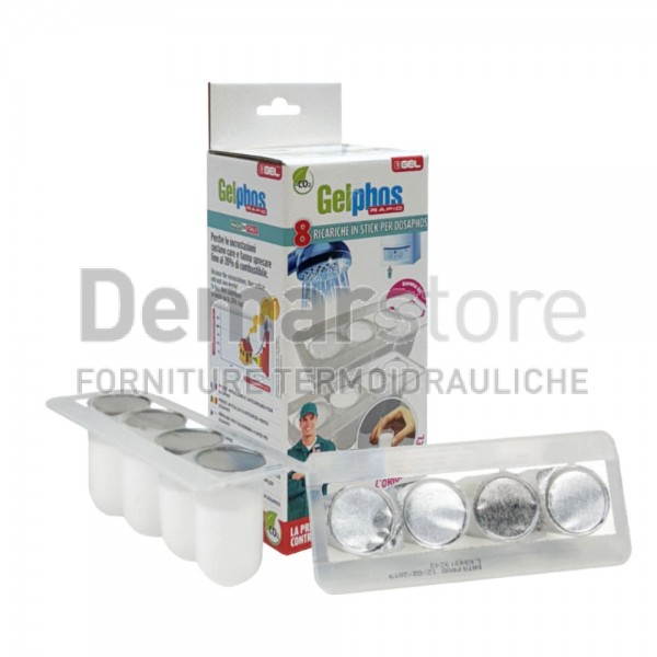 Ricariche GELPHOS RAPID 8 Cartucce per Dosaphos Gel Ricariche GELPHOS RAPID 8 Cartucce per Dosaphos Gel