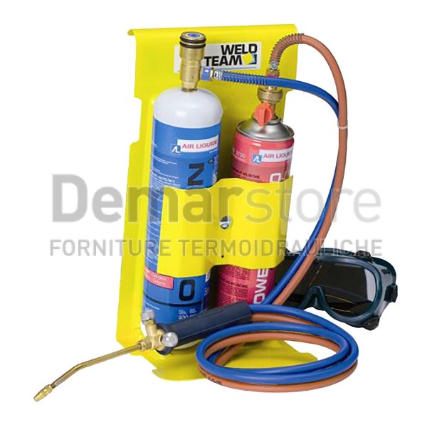 Cannello Oxygen Thermo Kit con Bombola di Ossigeno e Miscela di Propano Cannello Oxygen Thermo Kit con Bombola di Ossigeno e Miscela di Propano