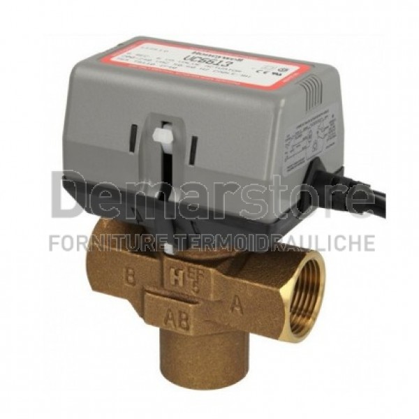 Valvola di Zona Honeywell serie V6613 | 3 Vie 1/2" FF | VC6613ME6000 Valvola di Zona Honeywell serie V6613 | 3 Vie 1/2" FF | VC6613ME6000