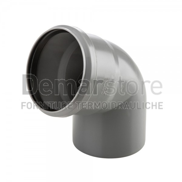 Curva Innesto per Scarichi a 67° D. 40 Curva Innesto per Scarichi a 67° D. 40