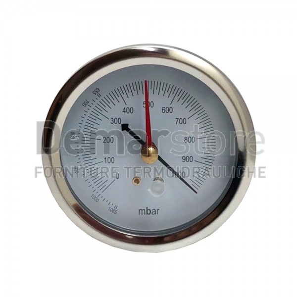 Vacuometro per Pompe del Vuoto D.80