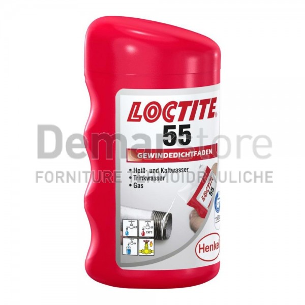 Nastro Sigillaraccordi Loctite 55 Henkel mt.160 Nastro Sigillaraccordi Loctite 55 Henkel mt.160