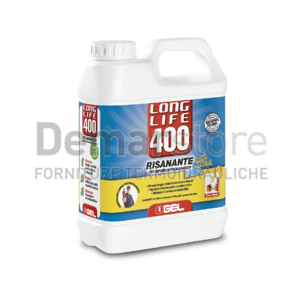 Long Life 400 GEL | Risanante Radiatori | Lt.1 Long Life 400 GEL | Risanante Radiatori | Lt.1