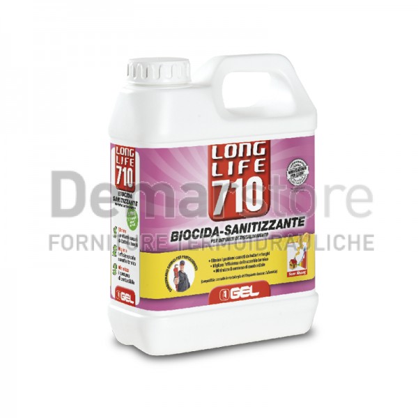 Long Life 710 GEL | Biocida-Sanitizzante | Lt.1 Long Life 710 GEL | Biocida-Sanitizzante | Lt.1