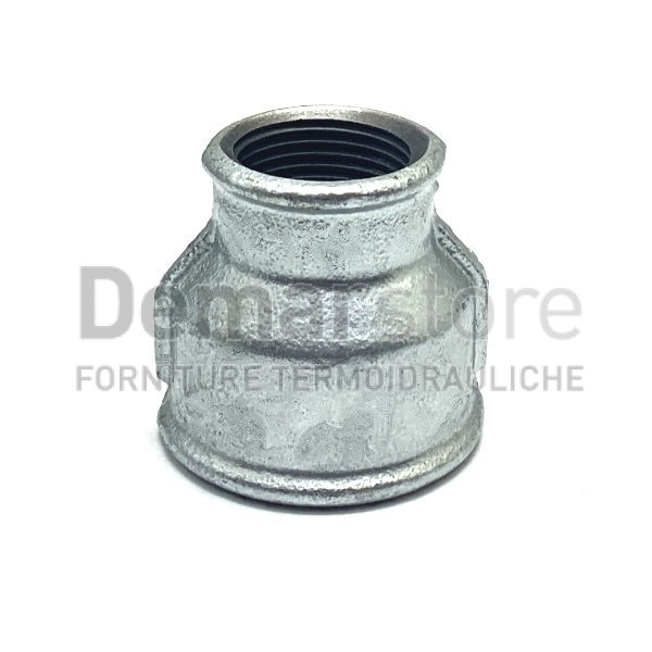 Manicotto Ridotto Zincato Femmina 3/4"x1/2" Manicotto Ridotto Zincato Femmina 3/4"x1/2"