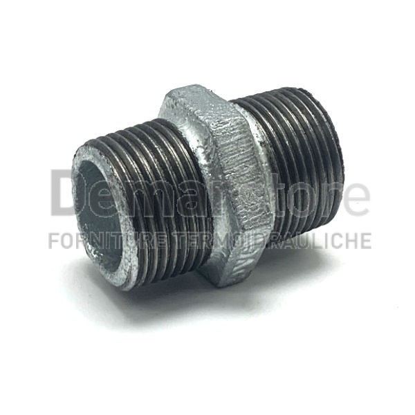 Nipplo Zincato Maschio 1/2"