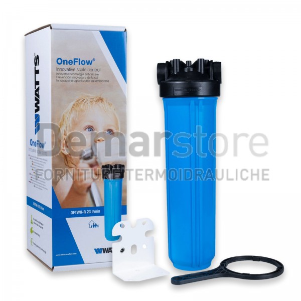 Addolcitore OneFlow Watts OFTWH-R | Diam. 3/4" | 23 Lt/min.