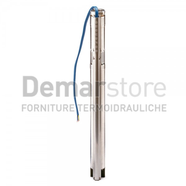 Pompa Sommergibile 3" Grundfos SQE 2-55 Monofase kW.0,7